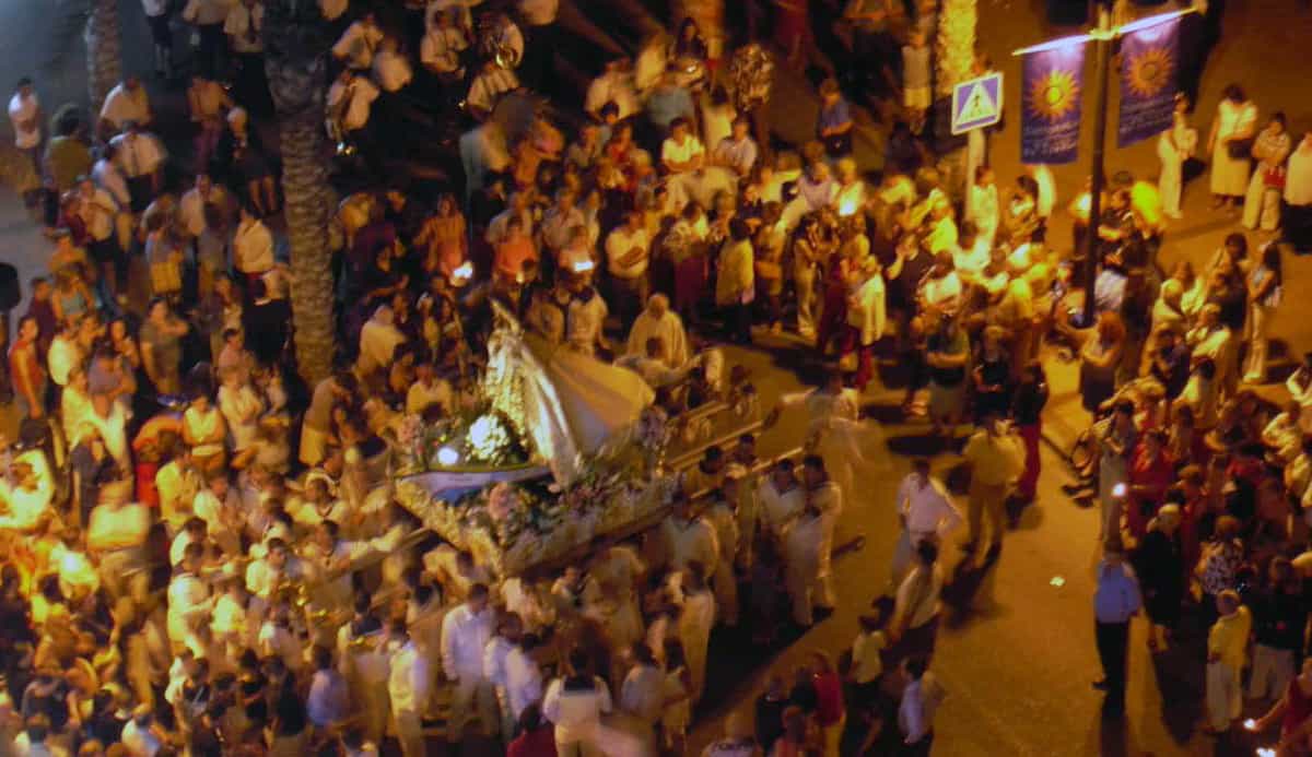 Virgen del Carmen celebration in Malaga