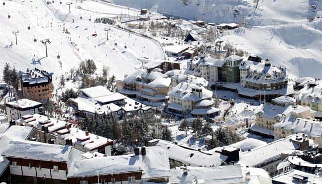 Spending New Year's Eve in Sierra Nevada ski resort