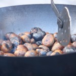 roasted chestnuts in Malaga