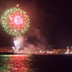 Malaga fair fireworks