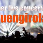 Summer live concerts in Fuengirola