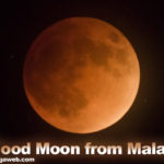 Blood Moon from Malaga