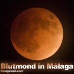 Blutmond in Málaga