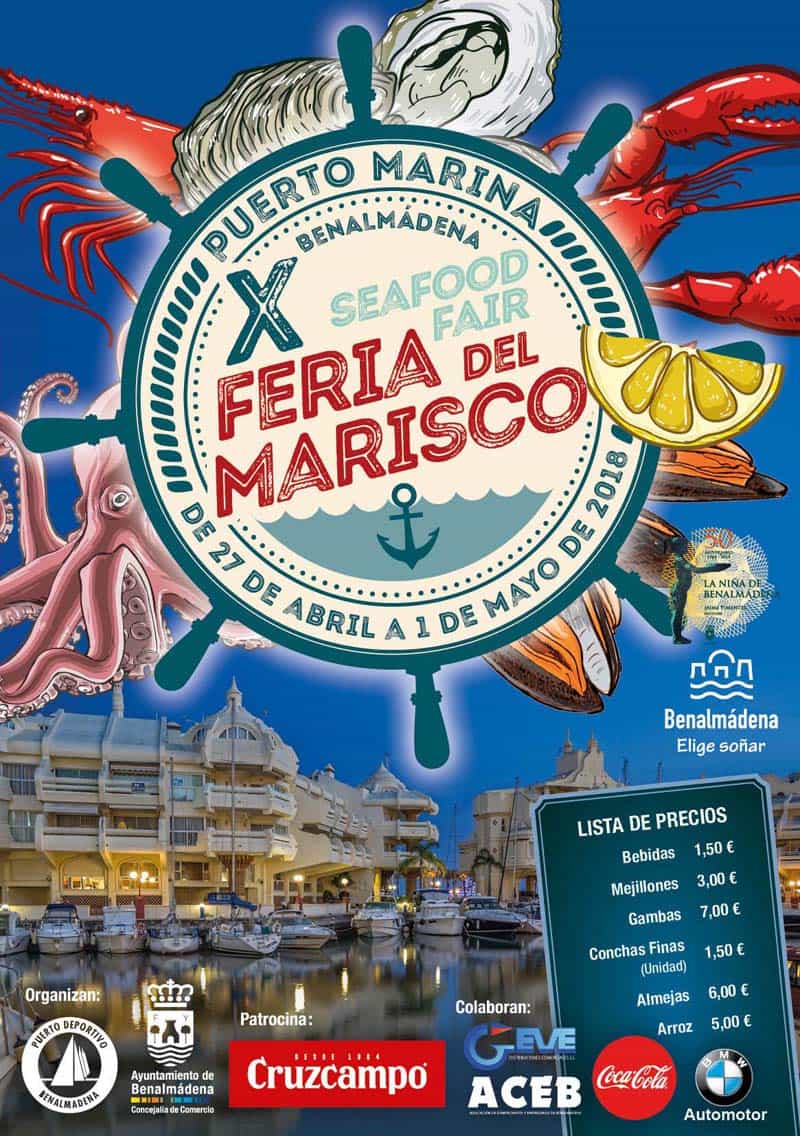 Feria del Marisco en Benalmádena 2018