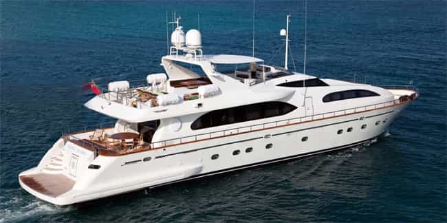 Falcon yatch in Estepona