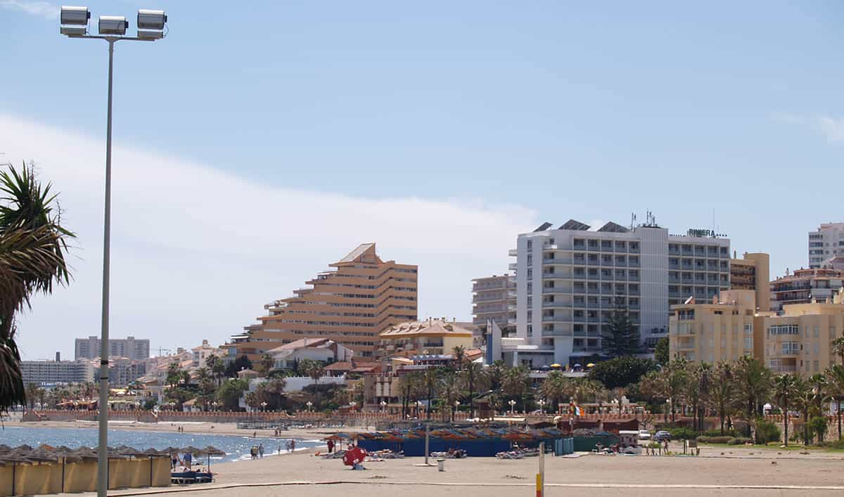 Marina beach in Benalmadena